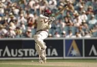 27 Dec 1996:  Carl Hooper of the West Indies in action batting during the third test between Australia and West Indies at the MCG in Melbourne, Australia. Mandatory Credit: Shaun Botterill/Allsport
